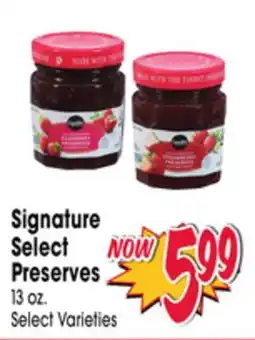 Jewel-Osco Signature Select Preserves offer