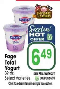 Jewel-Osco Fage Total Yogurt offer