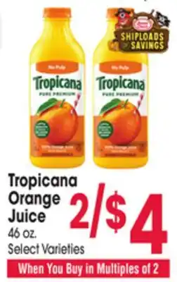 Jewel-Osco Tropicana Orange Juice offer
