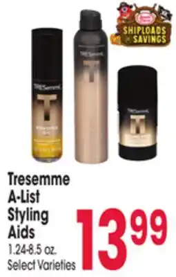 Jewel-Osco Tresemme A-List Styling Aids offer