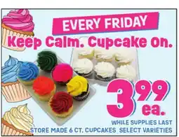 Jewel-Osco STORE MADE 6 CT. CUPCAKES offer