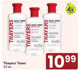 Jewel-Osco Thayers Toner offer