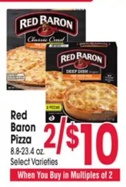 Jewel-Osco Red Baron Pizza offer