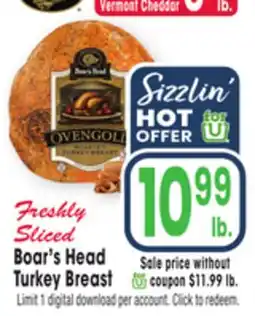 Jewel-Osco Boar's Head Turkey Breast offer