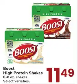Jewel-Osco Boost High Protein Shakes offer