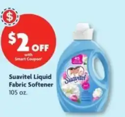 Family Dollar Suavitel liquid fabric softener offer