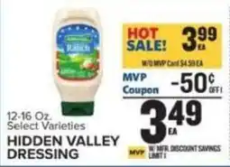 Food Lion Hidden Valley Dressing offer