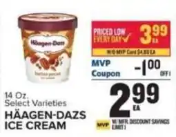 Food Lion Haagen-Dazs ice cream offer