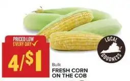 Food Lion Bulk Fresh Corn On The Cob offer