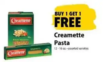 Festival Foods Creamette Pasta offer