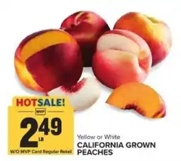Food Lion California Grown Peaches offer