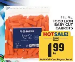 Food Lion Food Lion baby cut carrots offer