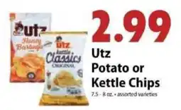 Festival Foods Utz Potato or Kettle Chips offer