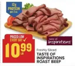Food Lion Taste of Inspirations Roast Beef offer