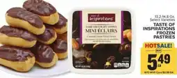 Food Lion Taste of Inspirations Dark Chocolate Topped Mini Eclairs offer