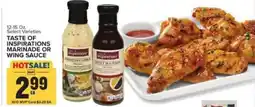 Food Lion Taste of Inspirations Marinade or Wing Sauce offer