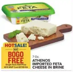 Food Lion Athens imported feta cheese in brine offer