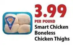 Festival Foods Smart Chicken Boneless Chicken Thighs offer