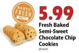Festival Foods Fresh Baked Semi-Sweet Chocolate Chip Cookies offer