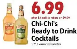 Festival Foods Chi-Chi's Ready to Drink Cocktails offer