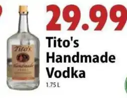 Festival Foods Tito's Handmade Vodka offer