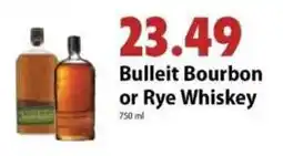 Festival Foods Bulleit Bourbon or Rye Whiskey offer