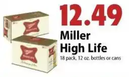 Festival Foods Miller High Life offer