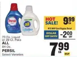Food Lion All and Persil Select Varieties offer