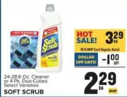 Food Lion Soft Scrub cleaner offer