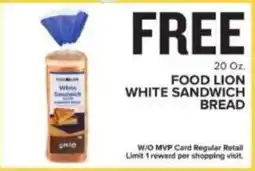 Food Lion Food Lion White Sandwich Bread offer