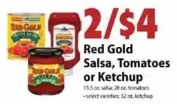 Festival Foods Red Gold Salsa, Tomatoes or Ketchup offer