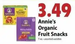 Festival Foods Annie's Organic Fruit Snacks offer