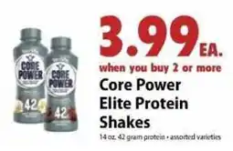 Festival Foods Core Power Elite Protein Shakes offer