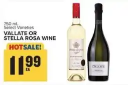 Food Lion Vallate or Stella Rosa Wine offer