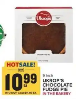 Food Lion Ukrops chocolate fudge pie offer