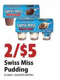 Festival Foods Swiss Miss Pudding offer