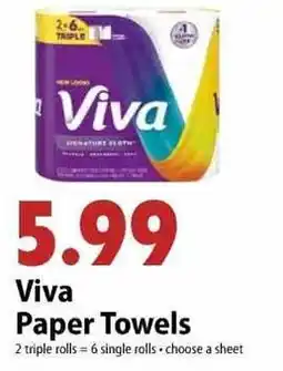 Festival Foods Viva Paper Towels offer