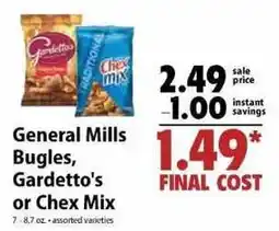 Festival Foods General Mills Bugles, Gardetto's or Chex Mix offer