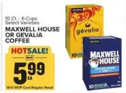 Food Lion Maxwell House or Gevalia Coffee offer