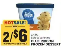 Food Lion Blue Ribbon Frozen Dessert offer