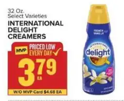 Food Lion International Delight Creamers offer