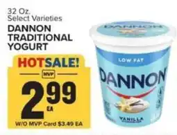 Food Lion Dannon traditional yogurt offer