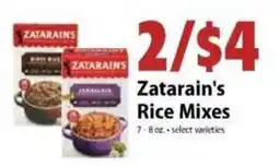 Festival Foods Zatarain's Rice Mixes offer