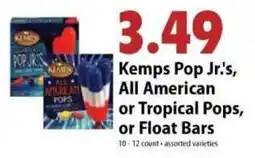 Festival Foods Kemps Pop Jr's, All American or Tropical Pops, or Float Bars offer