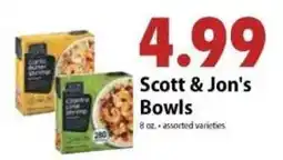Festival Foods Scott & Jon's Bowls offer