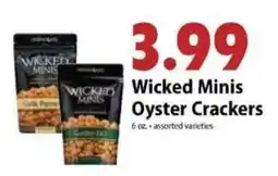 Festival Foods Wicked Minis Oyster Crackers offer