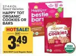 Food Lion Happy Tot organic cookies or bars offer