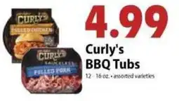 Festival Foods Curly's BBQ Tubs offer
