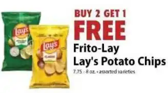 Festival Foods Frito-Lay Lay's Potato Chips offer