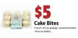 Festival Foods Cake Bites offer